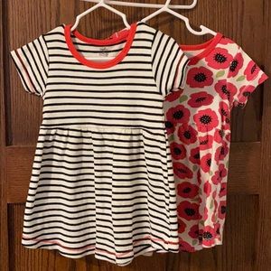 2! Toddler Girls T-Shirt Dress Combo!